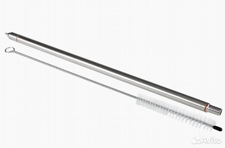 Трубка для розлива пива по бутылкам c ершиком