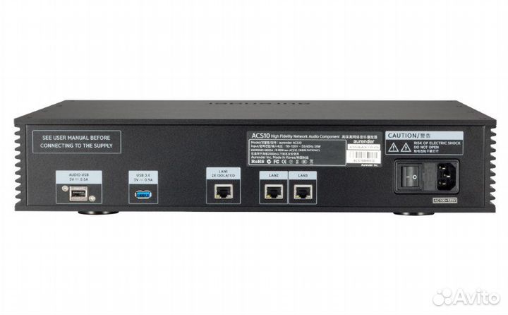 Сетевой аудиосервер Aurender ACS10 16TB black