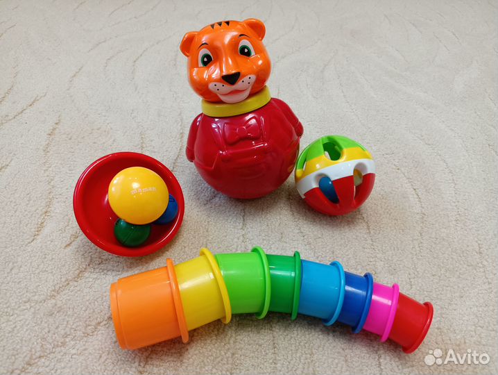 Игрушки пакетом (возраст + 6 мес)