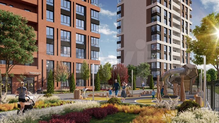 3-к. квартира, 83,4 м², 13/24 эт.