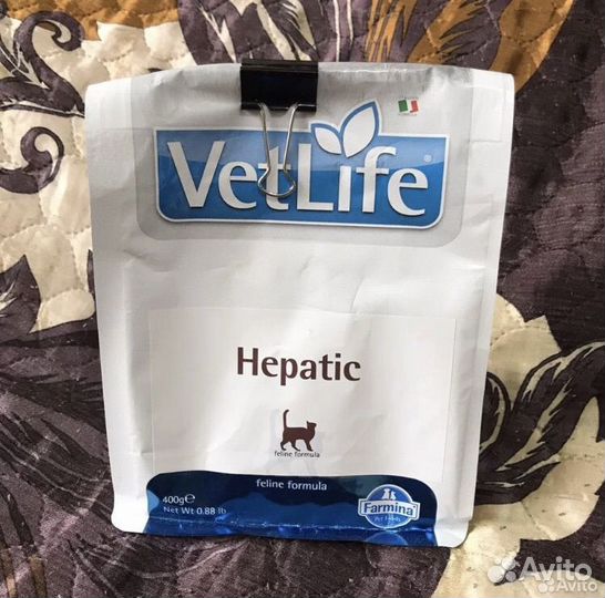 Консервы и сухой корм для кошек hepatic