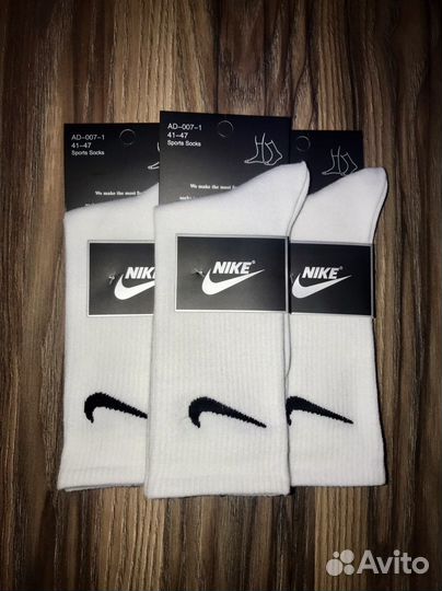 Носки Nike высокие