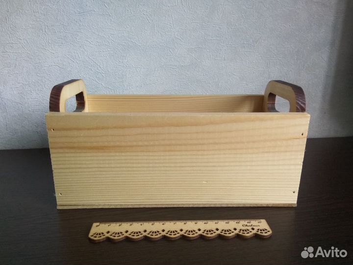 Ящики деревянные для декора, цветов