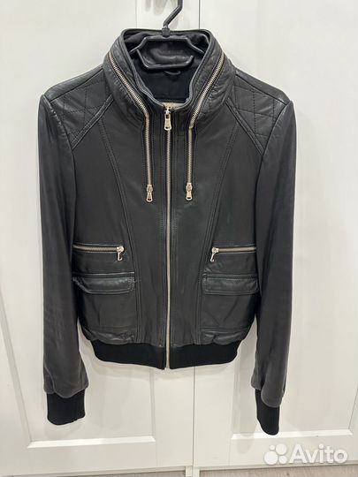 Куртка кожаная