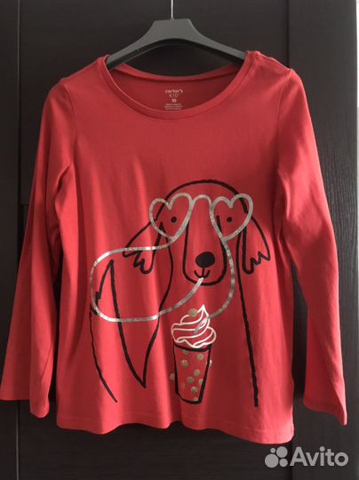 Футболка для девочки на 10-11 компании Carter's