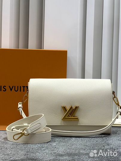 Сумка louis vuitton soft twist натуральная кожа