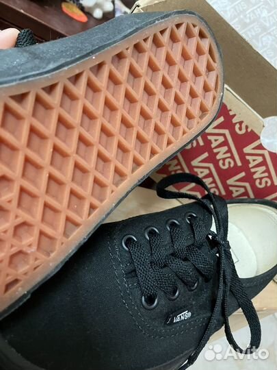 Vans total black чёрные