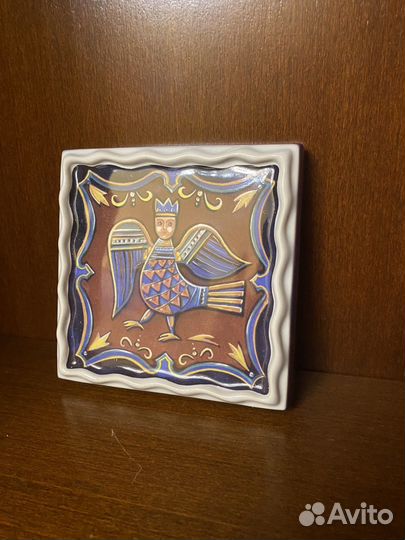 Керамический изразец декоративный