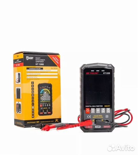 Мультиметр цифровой KBT KT 126B