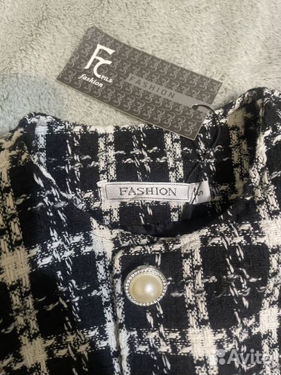 Костюм пиджак и юбка 44