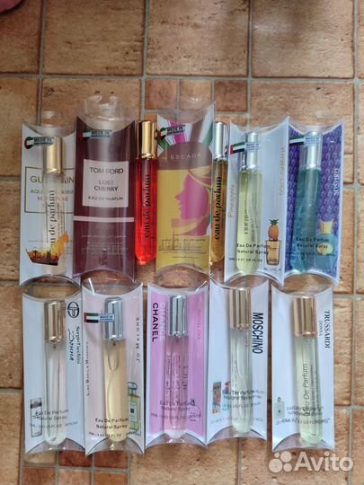 Туалетная вода разная