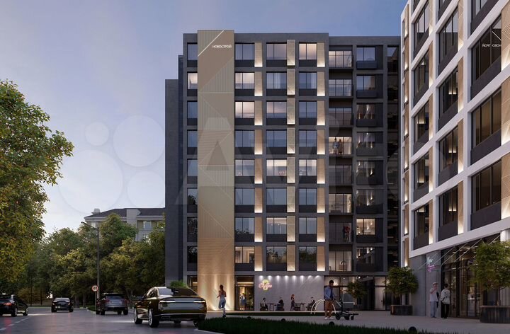 2-к. квартира, 58,9 м², 2/11 эт.