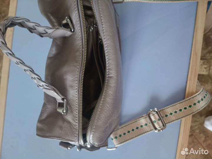 Сумка женская натуральная кожа италия