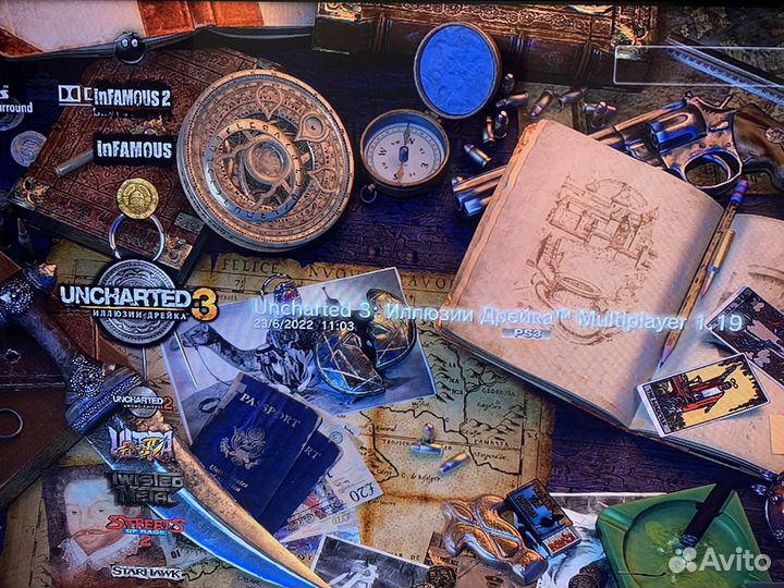 Игровая приставка ps3 super slim прошитая