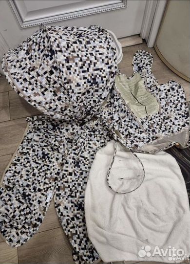 Летний кит на коляску stokke