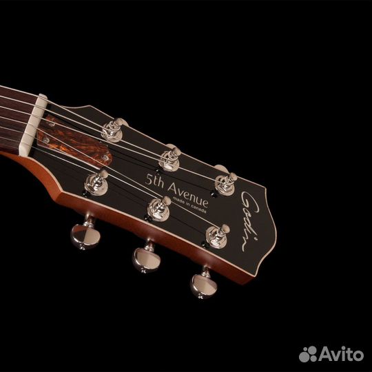 Godin 031986 5th Avenue Kingpin P90 Cognac Burst