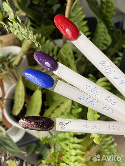 7 гель лаков albi