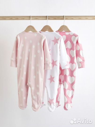 Новые слипы. 9-12(80) Next 3 шт