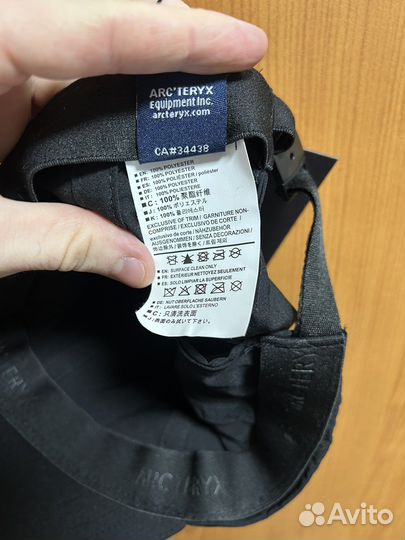 Arcteryx кепка