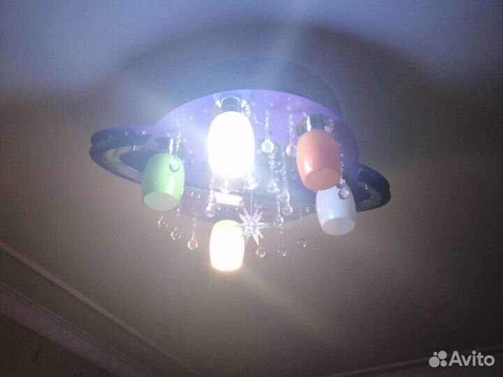 Люстра в детскую комнату