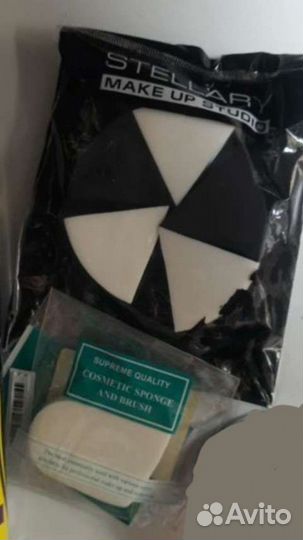 Спонжи stellary и zinger, органайзер для ватных
