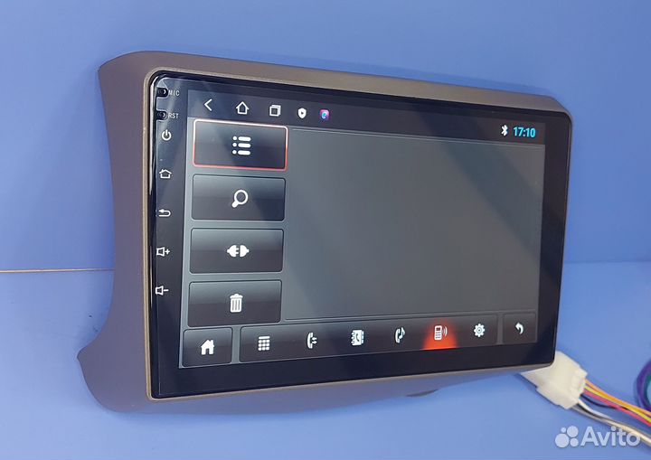 Магнитола android Toyota Vitz 1999-2005 9