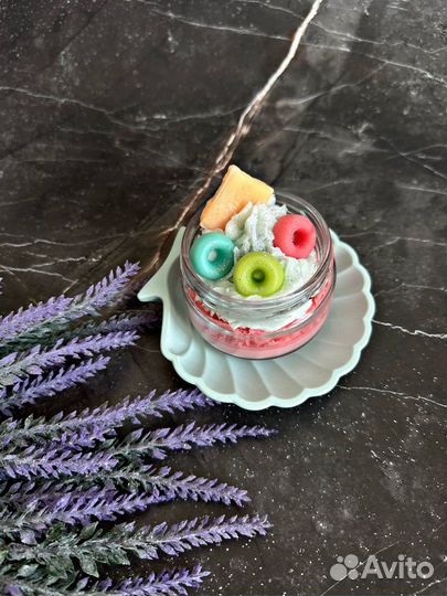 Подставка для украшений из гипса, ракушка