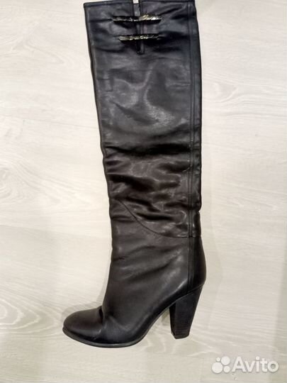 Сапоги женские зимние ботфорты