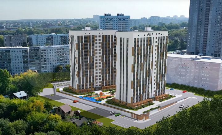 Квартира-студия, 26,9 м², 4/22 эт.