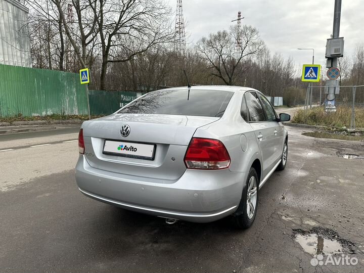 Volkswagen Polo 1.6 AT, 2015, 159 863 км