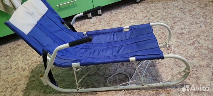 Коляска санки