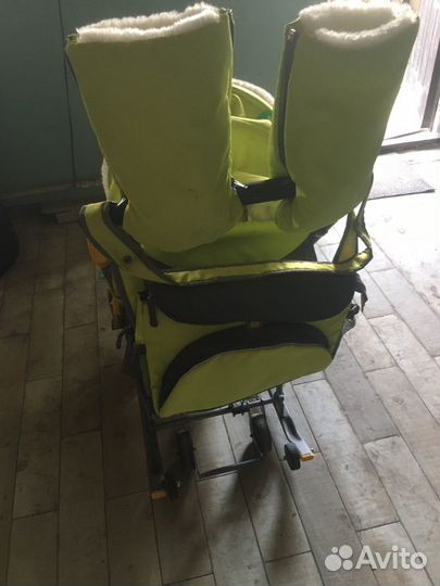 Детские санки коляска ника 7-2