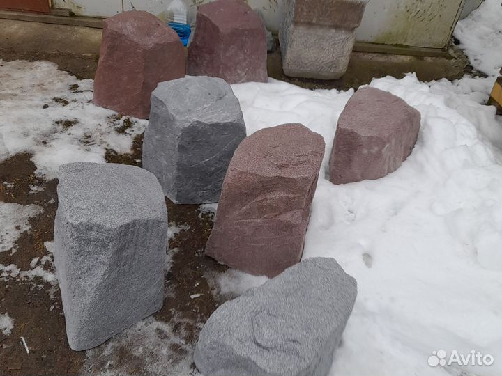 Искусственный камень из стеклопластика