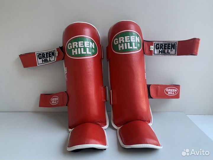 Щитки для защиты голени и стопы Green hill