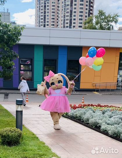 Аниматор Поздравление Белого Медведя или Зайки