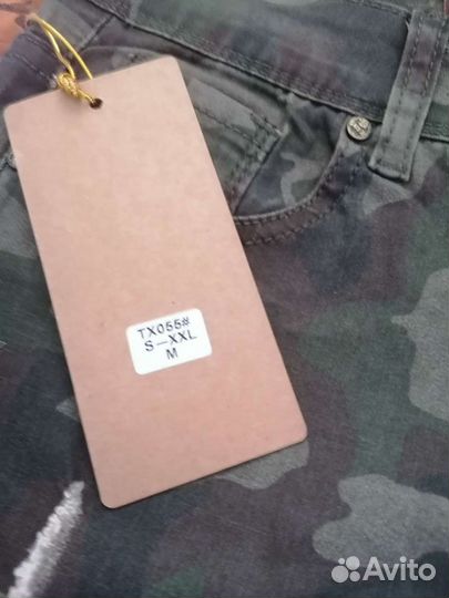 Женские джинсовые бриджи 42р