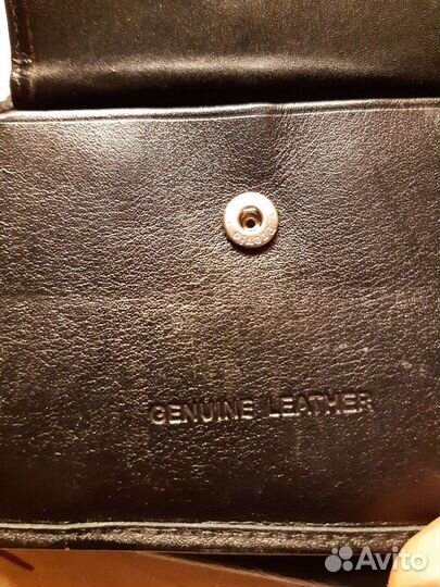 Портмоне boss натуральная кожа