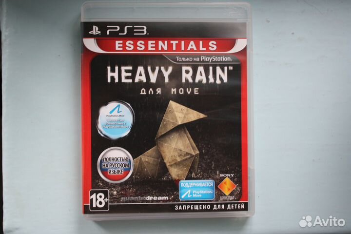 Heavy Rain для Move Essentials Ps3 - 400р
