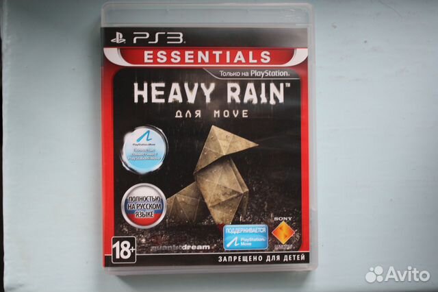Heavy Rain для Move Essentials Ps3 - 400р