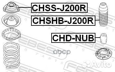 Опора амортизационной стойки зад прав/лев C