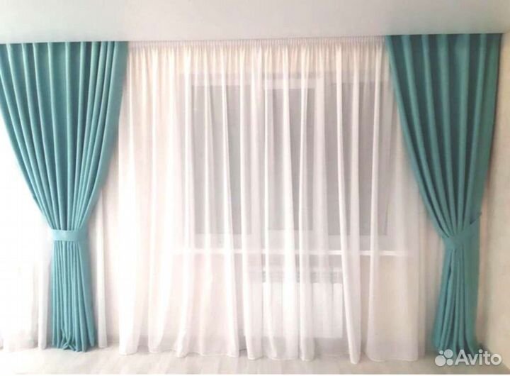 Ткань для штор Рогожка