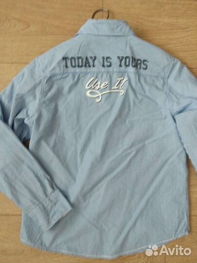 Рубашки школьные на мальчика 128