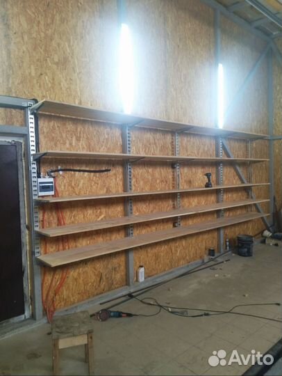 Стеллаж металлический для склада, гаража