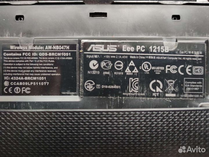 Нетбук Asus Eee PC 1215B