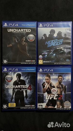 Игры для приставок ps4
