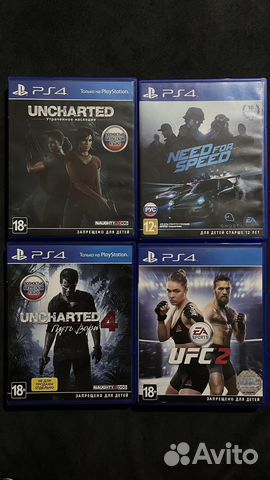 Игры для приставок ps4