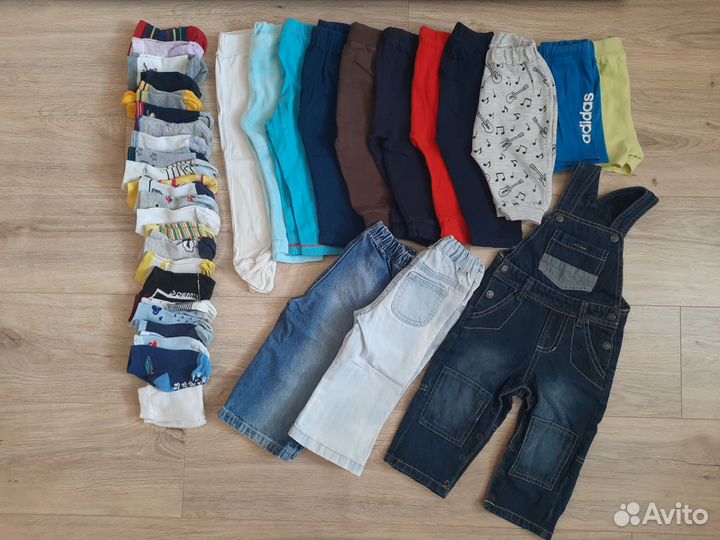 Одежда пакетом для мальчика 68 74