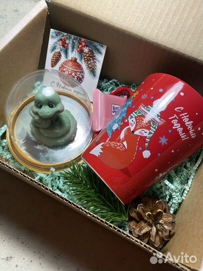 Новогодний подарок с кружкой