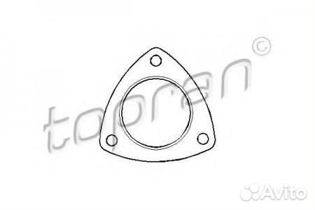 Прокладка приемной трубы opel 2.2D/2.3D 86-94