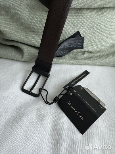 Кожаный ремень Massimo Dutti